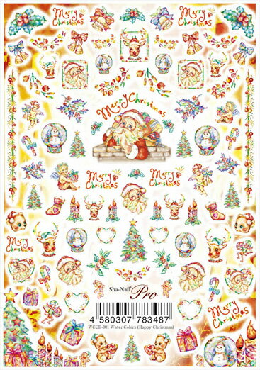 写ネイル pro　　ハッピークリスマス 　WCCH-001