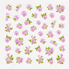 SHAREYDVA ネイルシール ローズ ピンク