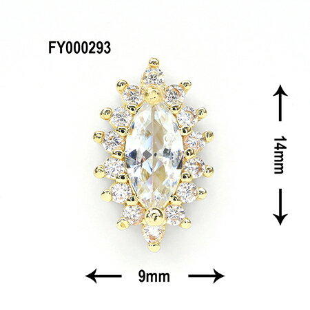 SONAIL PLUS 山崎セレクト アイスグレイン ゴージャス ストーンパーツ FY000293