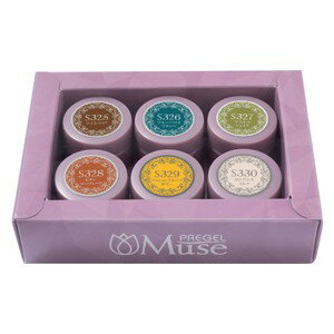 プリジェル ミューズ リキュールシロップ 3g×6色セット