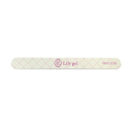 Lily gel リリージェル ピンクエメリーボード