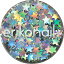 エリコネイル erikonail ジュエリーコレクション ホロシルバー スター ERI-73 396円