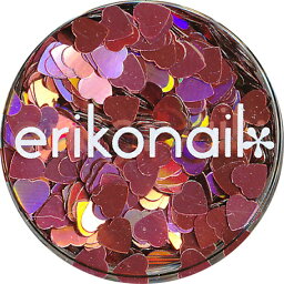 エリコネイル　erikonail　ジュエリーコレクション　ホロ　レッド ハート　ERI-82