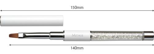 MITHOS ダイヤモンドジェルブラシ フラット #4