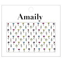 Amaily アメイリー No.1-15 ドライフラワー ネイルシール