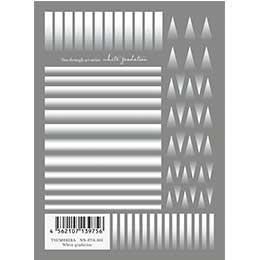 ツメキラ(TSUMEKIRA) ネイルシール ツメキラ ホワイトグラデーション NN-STA-301◆ホワイトグラデーション ツメキラ(TSUMEKIRA) ネイルシール ツメキラ ホワイトグラデーション NN-STA-301◆ホワイトグラデーション