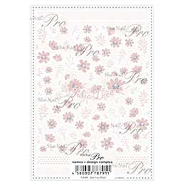 写ネイルPRO ジュリア レース ピンク N-JL001