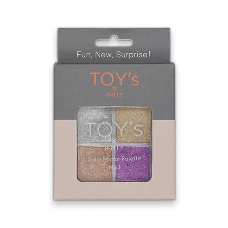 TOY's × INITY ソリッドミラーパレット　ナンバー1　T−SMP1