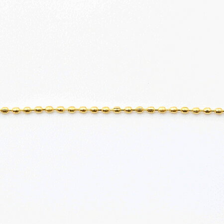 MATIERE マティエール ボールチェーン ゴールド 0.8mm