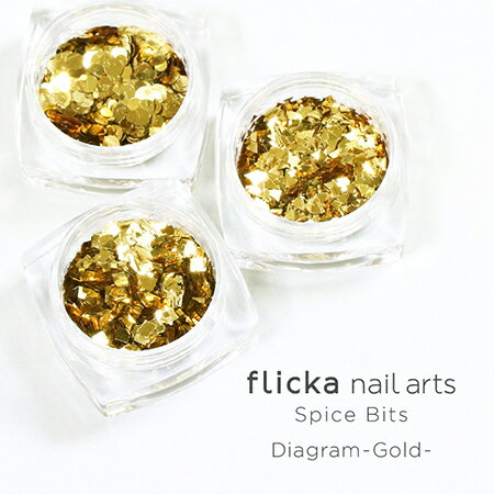 flicka nail arts Spice Bits DiagramGoldݡեåͥ륢