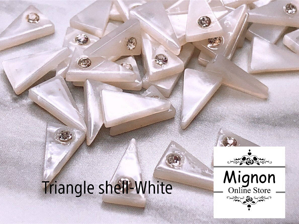 Mignon　Traiangle Shell ネイルパーツ