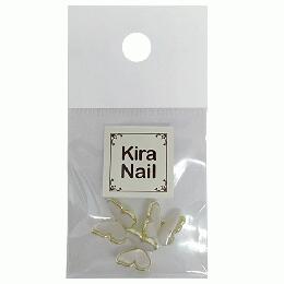 KiraNail キラネイル　バタフライ ホワイティー PA-BUTT-WH