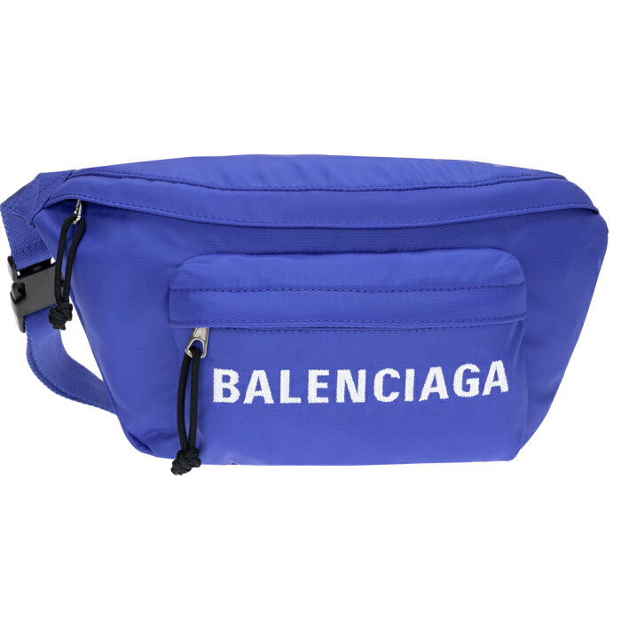 バレンシアガ ウエストポーチ ベルトバッグ ショルダーバッグ 533009 F91X 4170 BALENCIAGA ブルー WHEEL ウィール 新品 正規品