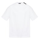 バレンシアガ Tシャツ カットソー オーバーサイズ XXS 半袖 トップス ワイド BALENCIAGA メンズ レディース 578139 TEV18 9044 コットン 綿 白 ゆったり おしゃれ お洒落