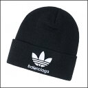 バレンシアガ アディダスコラボ ニット帽 BALENCIAGA × ADIDAS アディダス コラボ ニット帽子 ロゴ ビーニー イタリア製 724009 443B1 1077