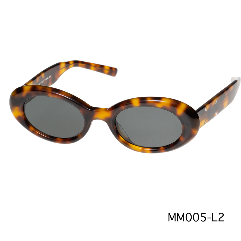 メゾンマルジェラ ×ジェントルモンスター コラボレーション サングラス/Maison Margiela×GENTLE MONSTER MM005-L2 べっ甲 グランスラム眼鏡ポーチ付 限定 夏 眼鏡 ブラウン 茶のサムネイル