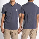 モンクレール MONCLER メンズ ポロシャツ 半袖 胸ロゴ ネイビー MAGLIA POLO MANICA CORTA 8A72110 84673 791 ...