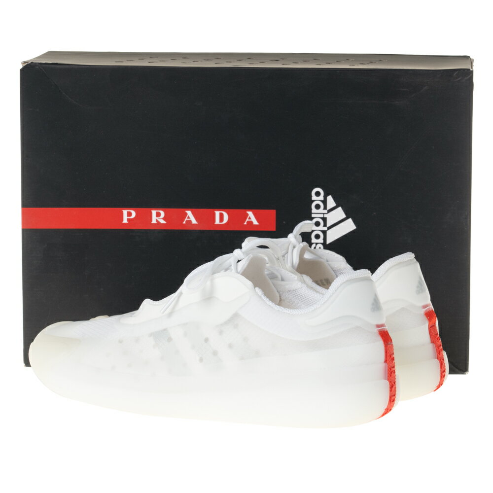 プラダ PRADA スニーカー アディダスコラボ ホワイト A+P LUNA ROSSA21 FZ5447 ADIDAS BIANC 27cm/US9 27.5cm/US91/2 新品・正規品 プレゼント ギフトのサムネイル