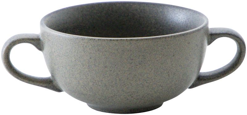 フォンテ サンドグレー 両手スープカップ KOYO 光洋 光洋陶器 17121054 食器 おしゃれ かわいい 可愛い..