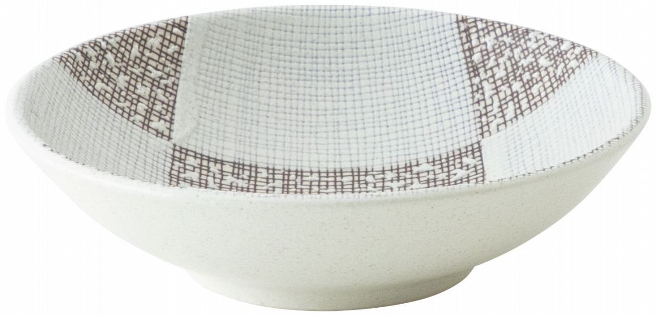 絹格子 きぬこうし 14cm浅ボウル KOYO 光洋 光洋陶器 18118115 食器 おしゃれ かわいい 可愛い 業務用 食洗機対応 日本製