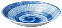 藍日傘 あいひがさ リップル7.5皿 花伝 KOYO 光洋 光洋陶器 53181003 おしゃれ かわいい 和食器 可愛い 和陶器 業務用 食洗機対応 日本製