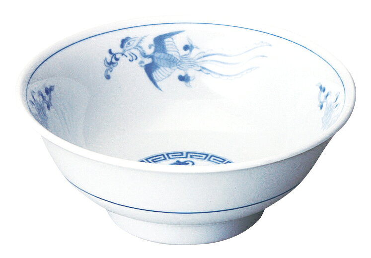 鳳凰 ほうおう 19cm 6.3高台丼 花伝 KOYO 光洋 光洋陶器 50105035 中華 食器 おしゃれ かわいい 可愛い 業務用 食洗機対応 日本製