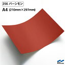 カッティングシート 256 パーシモン A4サイズ 中川ケミカル シート 粘着シート 装飾 マーキングフィルム カッティングシール シール DIY うちわ コンサート ステッカー リメイク オレンジ