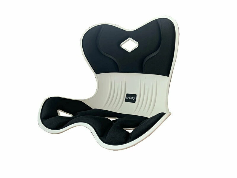 猫背改善 椅子や床に置いて座るだけ オフィス 女性 姿勢サポート 椅子骨盤サポートチェア 腰当て 骨盤から腰をサポート 姿勢補正 クッション 高反発メモリー綿 持ち運び簡単 テレワーク 両親ギフト最適 男性 学生 腰が痛くならない 軽量