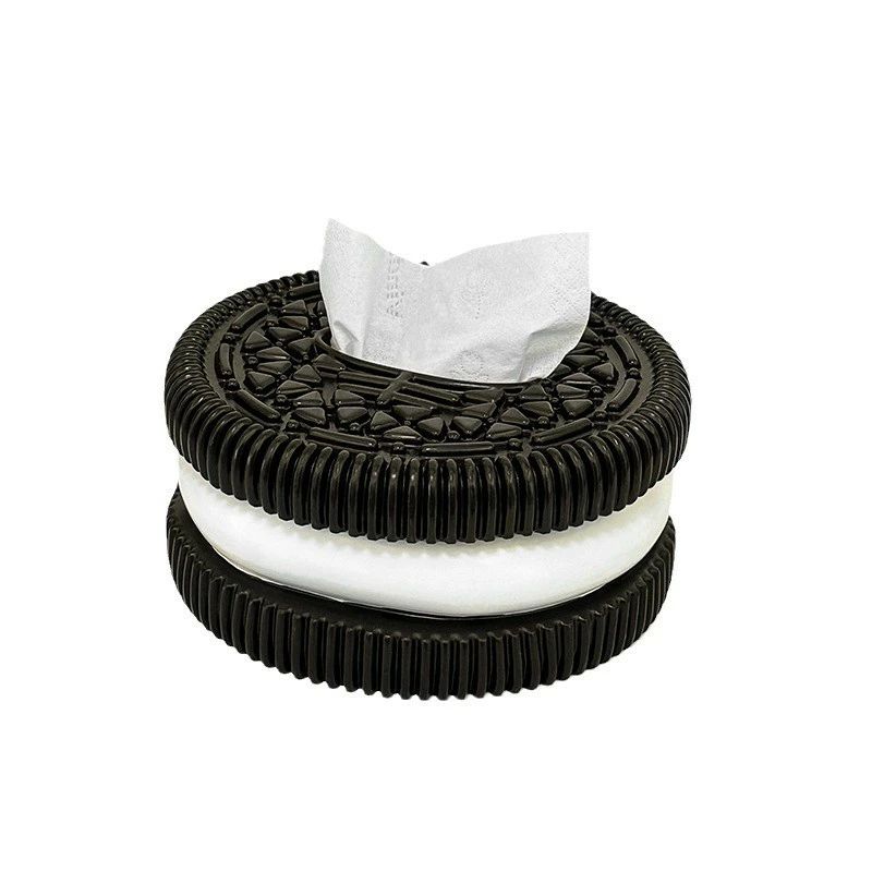 おしゃれ 送料無料 可愛い 装飾用 リビングルーム ティッシュケース コンパクト ダイニングテーブル クッキーデザイン ティッシュボックスケース ケース 軽く