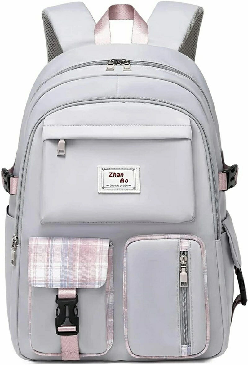 背面ポケット 旅行 レディース バックパック 14ポケット 高校生 女子 通勤 中学生 遠足 リュックサック 大容量 15.6インチPC収納 防水 リュック JOLNN 通学 可愛い ポリエステル