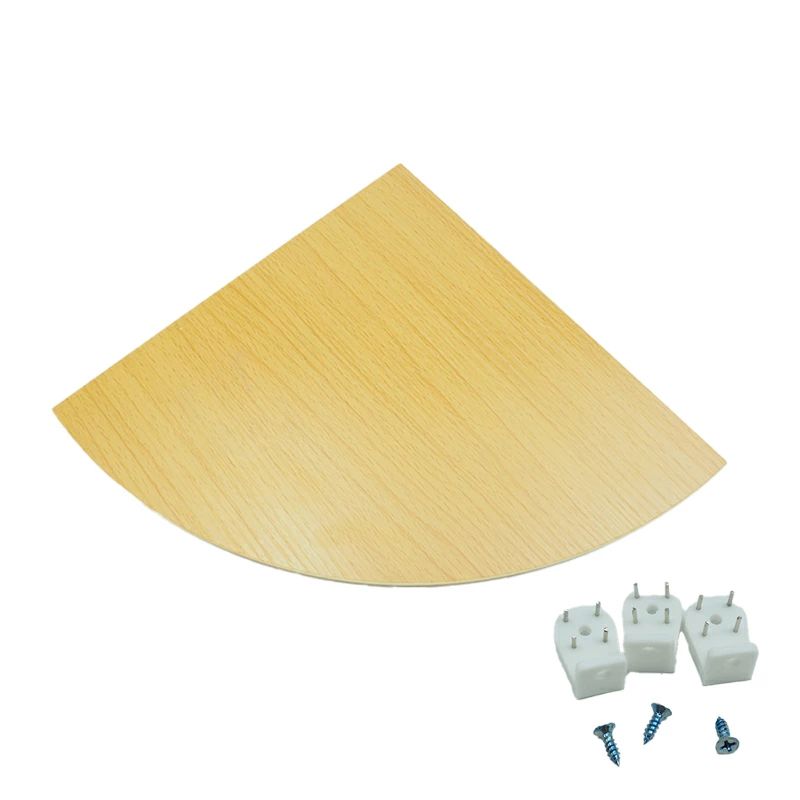 家具収納 木製壁棚 三角コーナー 扇形シェルフ 木製 北欧 壁掛け棚 壁掛けラック コーナーラック DIY 壁に付けられる棚 壁収納 インテリア 簡単組立 飾り棚 棚