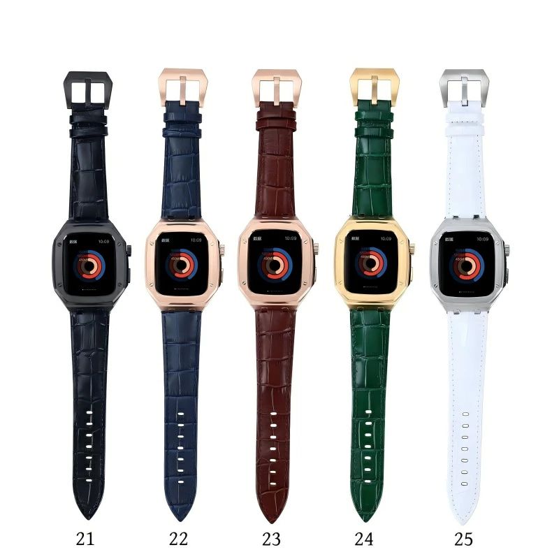 新品 apple watch アップルウォッチ バンド ベルト カバー ステンレス ケース 一体型 メンズ ステンレス series8 7 6 SE 5 4 Ultra 用 44mm 45mm 用 スポーツ アウトドア ビジネス 保護 堅牢 頑丈 耐衝撃 保護カバー steelband ベルト 高級感 送料無料