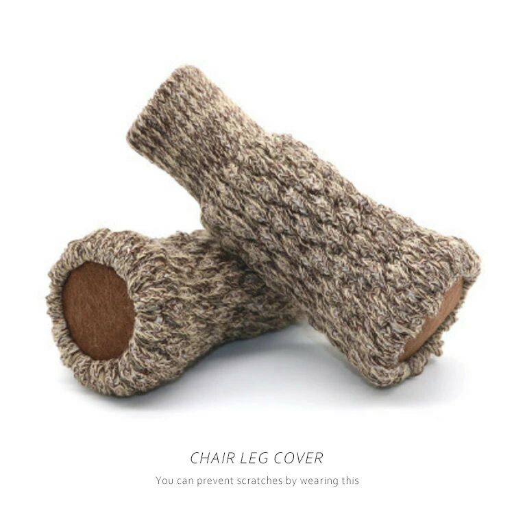 ぬげない 脚 ずれない 椅子脚カバーチェアソックス厚いタイプ 靴下 4脚セット) いす 滑り止め 滑りにく..