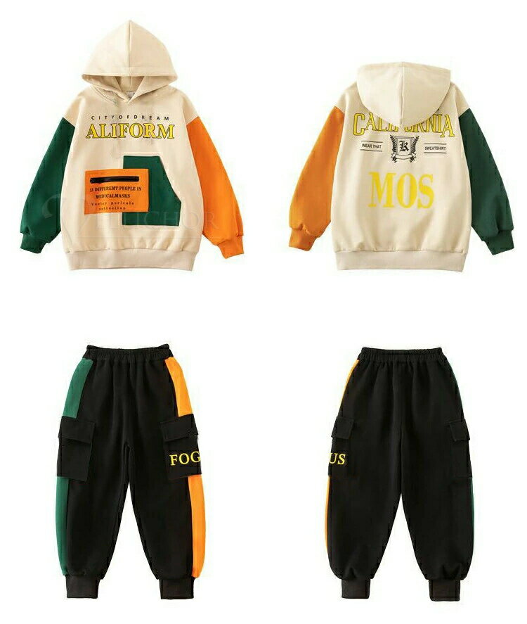 セット内容：トップス＋パンツ PC環境・光の具合により、色や素材のイメージが写真と若干異なる場合がございます。 モデル・写真に使用されているアクセサリー・小物は別途記載が無い限り付属いたしません。 検索キーワード：【送料無料】子供用ジャージ パーカー ランニング ダンス 子供服 小学生 中学生 3色 ベージュ ブラック グリーン 上下セット ジャージ 上下 キッズ ジュニア 120 130 140 150 160cm 春秋 スウェット 長袖 トレーナー スポーツウェア カジュアル 体操ズボン 体操パンツ 体育服 体操着 小学生 通販 学生服 運動着 通学用 学校用 通販 おしゃれ 子供ジャージ 上下 セット 修学旅行 林間 キャンプ 小学校 子供服 おしゃれ ジャージ パーカー 男の子 上下セット スウェット セットアップ キッズ ジュニア スポーツウェア 部屋着カジュアル 子供ジャージ キッズ 子供服 男の子 韓国風セット内容：トップス＋パンツ PC環境・光の具合により、色や素材のイメージが写真と若干異なる場合がございます。 モデル・写真に使用されているアクセサリー・小物は別途記載が無い限り付属いたしません。 検索キーワード：【送料無料】子供用ジャージ パーカー ランニング ダンス 子供服 小学生 中学生 3色 ベージュ ブラック グリーン 上下セット ジャージ 上下 キッズ ジュニア 120 130 140 150 160cm 春秋 スウェット 長袖 トレーナー スポーツウェア カジュアル 体操ズボン 体操パンツ 体育服 体操着 小学生 通販 学生服 運動着 通学用 学校用 通販 おしゃれ 子供ジャージ 上下 セット 修学旅行 林間 キャンプ 小学校 子供服 おしゃれ ジャージ パーカー 男の子 上下セット スウェット セットアップ キッズ ジュニア スポーツウェア 部屋着カジュアル 子供ジャージ キッズ 子供服 男の子 韓国風