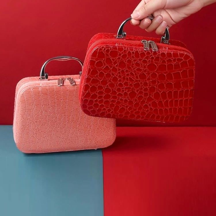 かわいい ソーイングボックス 裁縫セット 裁縫箱 ミラー レッド まち針 お裁縫セット シンプル コンパ..