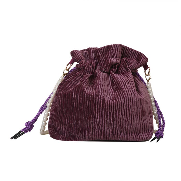 浴衣バッグ ドローストリング ミニショルダーバッグ 超軽量 女子 きれいめ 浴衣バッグ ジャガード コンパクト レディース 可愛い 小さめ バッグ ショルダーバッグ かわいい リボン ミニバッグ リボン 斜め掛け