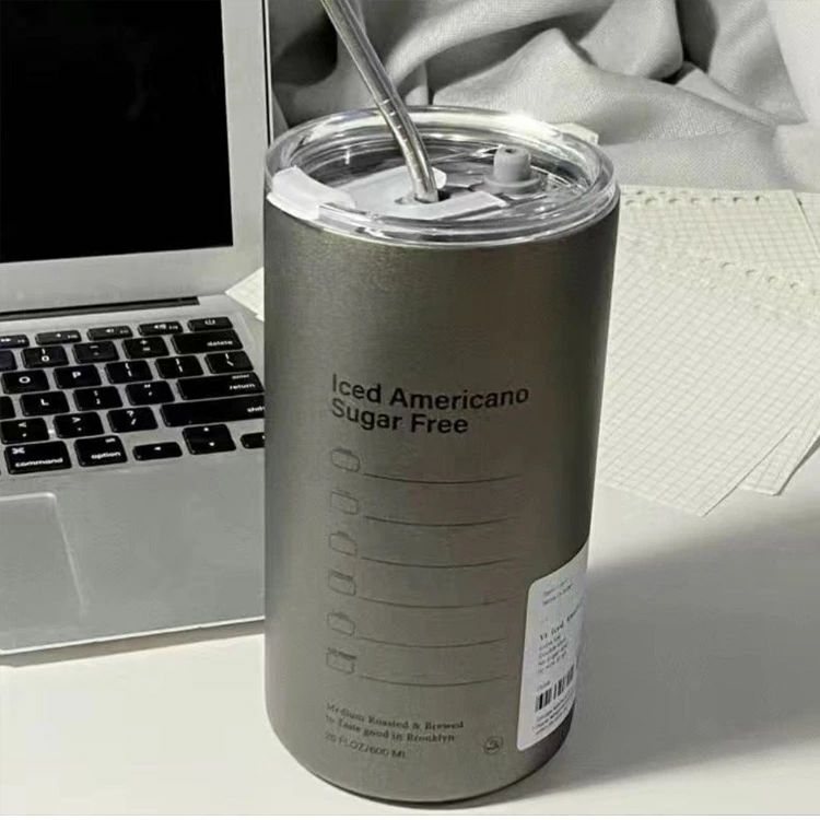 保冷 蓋付き 家 オフィス ストロー付き カップ マグボトル 在宅ワーク 保温 結露しにくい 真空断熱 マ..