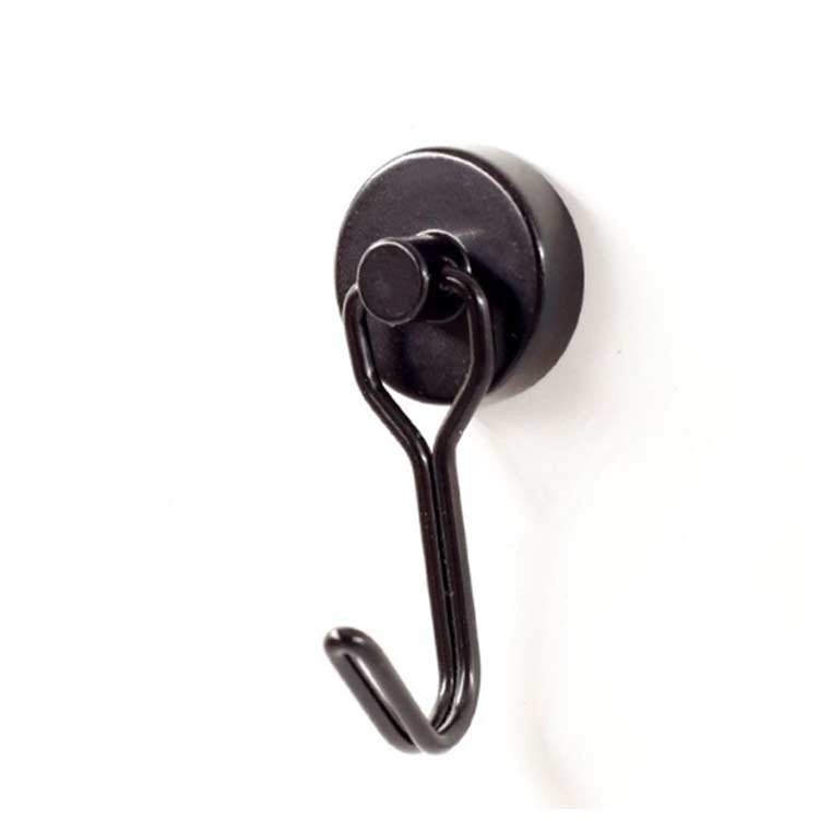 北欧 ネオジムマグネット 縦方向最大耐荷重約18kg 強力フック マグネットフック ステンレス製 超強力 10個セット インテリア 整理整頓 シンプル おしゃれ マグネットフック