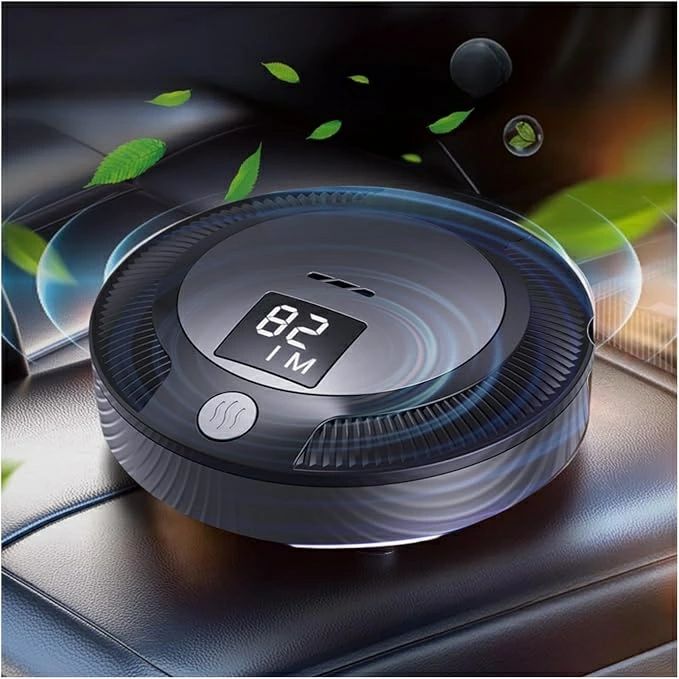 【新登場】車用空気清浄機 車載 空気清浄機 小型 エアクリーナー スマート除菌 卓上 イオン発生器 USB給電式 省エネ 3段階風量設定 バッテリー残量表示 軽量 静音 合金 耐日光 ほこり タバコ PM2.5 部屋 ペット キッチン トイレ