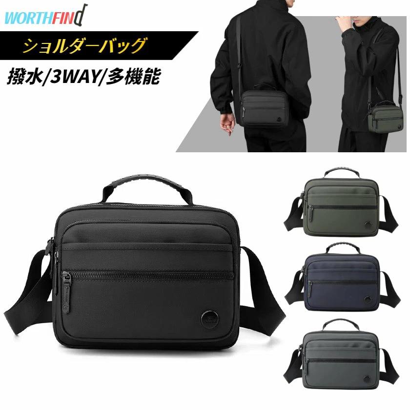 乐天商城 - WE POWER ショルダーバッグ メンズ ボディバッグ ウエストバッグ ハンドバッグ 鞄 肩掛けバッグ 斜めがけ 小さめ 軽量 ミニ miniメッセンジャーバッグ 手提げバッグ ハンドル 多機能 出張 旅行 通勤 撥水 ワンショルダーバッグ 多層収納