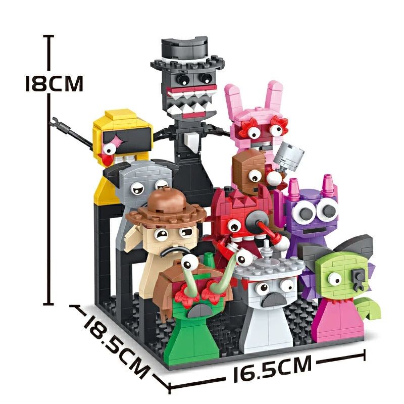 【先着200名様限定☆ 500円OFF】新品 レゴ 互換 ミニフィグ ブロック Sprunki incredibox スプランキー 10/11/22点セット ホラーゲーム 2