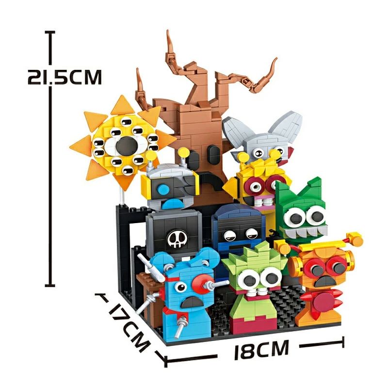 【先着200名様限定☆ 500円OFF】新品 レゴ 互換 ミニフィグ ブロック Sprunki incredibox スプランキー 10/11/22点セット ホラーゲーム 3