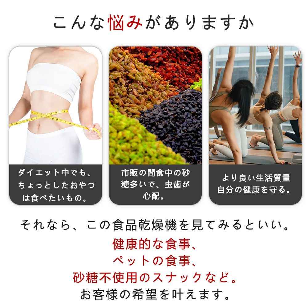 翌日発送 フードドライヤー 食品乾燥機 日本製...の紹介画像2