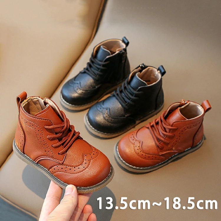 おしゃれ 発表会 キッズ レースアップ ブーツ 韓国 キッズブーツ 子供用 男の子 七五三 編み上げブーツ 韓国ファッション 痛くない 女の子 春 入学式 カジュアル サイドファスナー 男女 歩きやすい 履きやすい シンプル 子供靴 秋 防水 脱ぎやすい