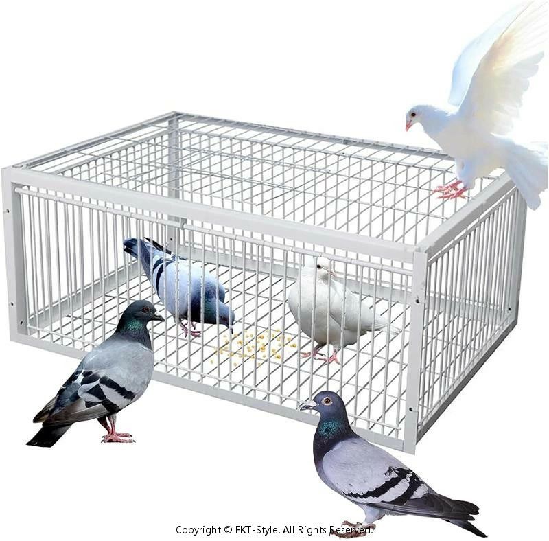 自動鳩捕獲器 片道入口付き 脱出防止設計 屋外 鳩かご 鳩捕り籠 鳥かご 鳩罠 ポータブル 4 輸入 鉄製ケージ 自動鳩コレクター 鳥に害はありません 鳥よけ 組み立て簡単 畑 庭 家庭菜園 農業作物保護 鳥害対策