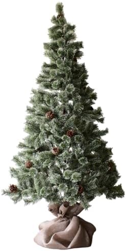 乐天商城 - クリスマスツリー 北欧風 ヌードツリー 90cm 松ぼっくり使用 高級感 リアルなモミの木風 ボリューム感 安定4脚スタンド付き 家族で楽しむ飾り付け おしゃれ 防虫加工 温かみある雰囲気 送料無料