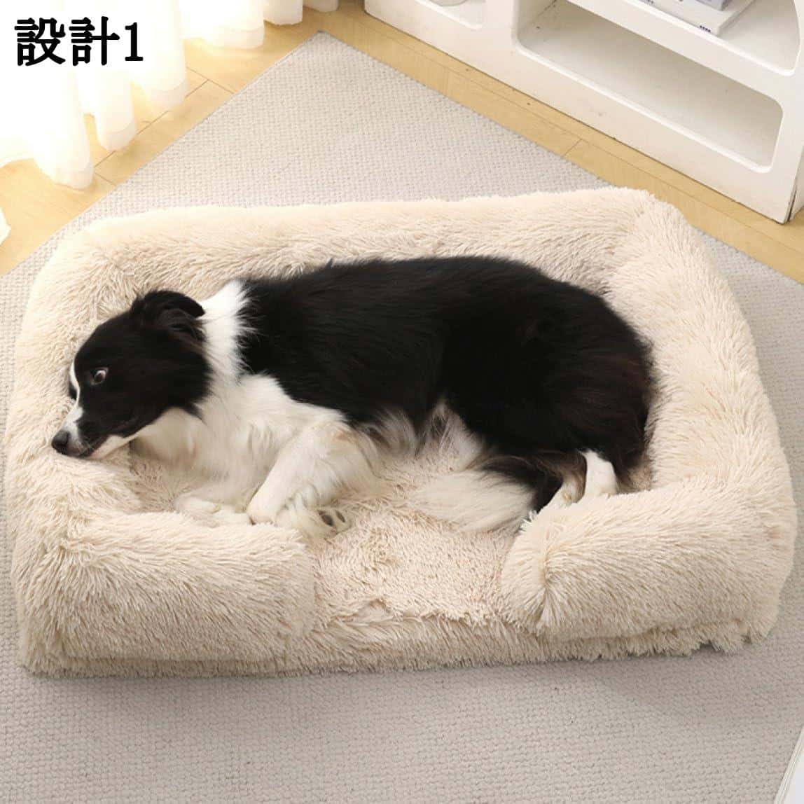 樂天商城 - 猫ベッド 犬ベッド ふわふわ 可愛い ペットクッション ソファー 滑り止め 丸洗い 中小型犬用 猫クッション ペット用品 おしゃれ 暖かい 多機能 洗える 滑らない 小型犬 大型犬 秋冬 寒さ対策 お祝い ケージ 室内用 シンプル 快適 ペットソファー
