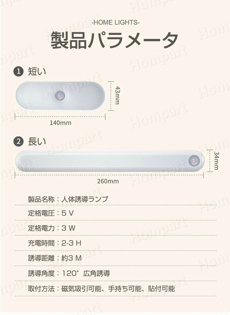 お買い物マラソン【1200MAH大容量 無段階調光】センサーライト LEDセンサーライト ...