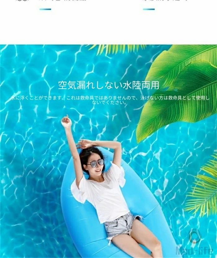 Camping Beddings - ポータブル折りたたみ式 200×70cm 防水耐久性ポリエステル 最大耐荷重200kg コンパクト収納