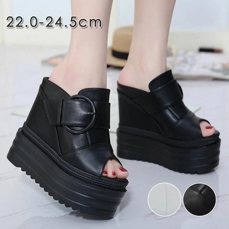 夏物 レディース オープントウ 靴 白 美脚 厚底 /サンダル/レディース/歩きやすい/ウェッジヒール/女性 サマーブーツ 送料無料 さんだる サンダル シューズ ブーツサンダル ウェッジソール 黒 ストーム 靴 サンダル ぺたんこ サンダルレディース レディース 短納期